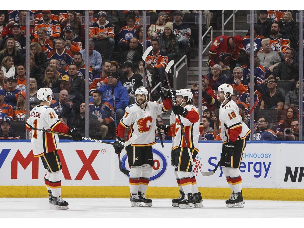 Flames offence tips the scales in win over Oilers